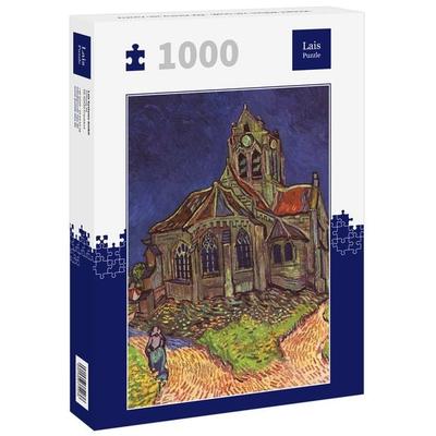 Lais Puzzle Vincent Willem van Gogh - Die Kirche von Auvers 1000 Teile