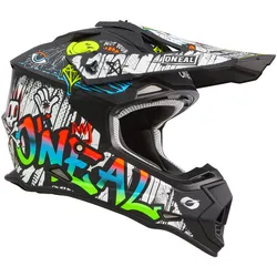 Oneal 2Series Rancid V.24 Crosshelm schwarz-weiss - L (59/60)