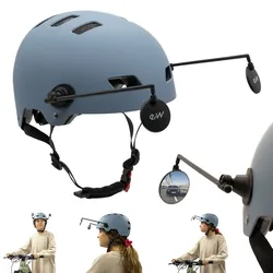 Seitenspiegel EWR002 fuer Helm – verstellbar und abnehmbar
