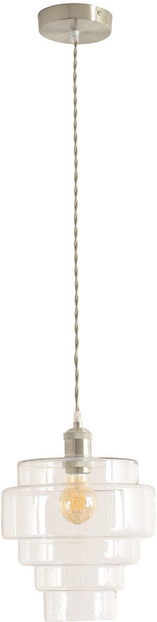 17 Stories 1 - Light Pendant Clear/Chrome