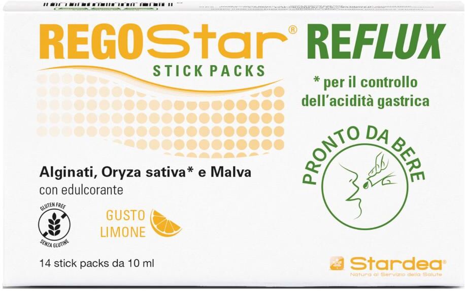 STARDEA Srl REGOStar REFLUX, 14 Stick da 10 ml