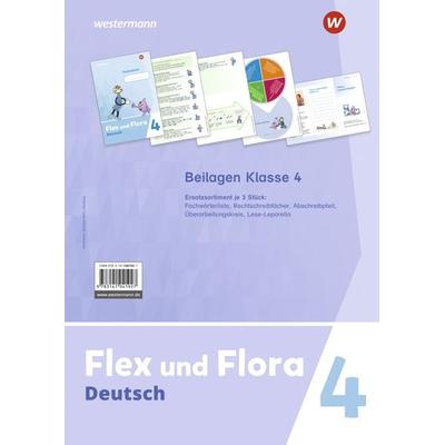 Flex und Flora - Ausgabe 2021 - Beilagen Klasse 4, Zubehör von Nadine Pistor,Elke Schnepf-Rimsa, Westermann Schulbuchverlag, 978-3-14-104192-7