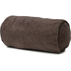 Kissenrolle SVEN dunkelbraun (BH 40x20 cm) - braun - BH 40x20 cm