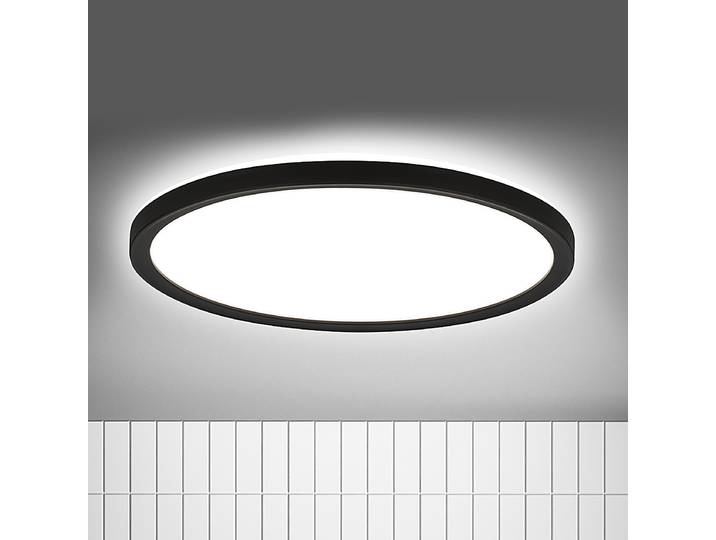 Plafonnier LED Move type A Ø 29cm Noir/Noir