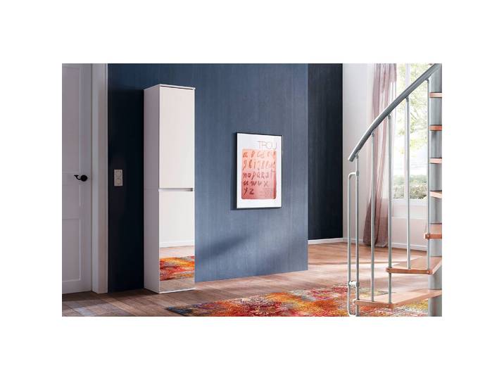 Garderobenschrank 37cm Weiß