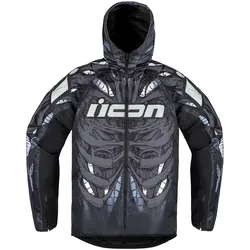 Icon Airform Manik ́R, Textiljacke - Schwarz/Grau/Weiß - M