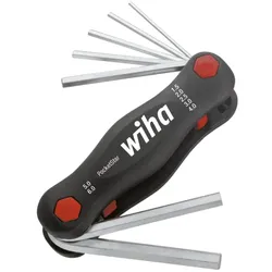 Wiha Multitool PocketStar Sechskant 7-teilges Set mit SB-Aufhänger - 23037