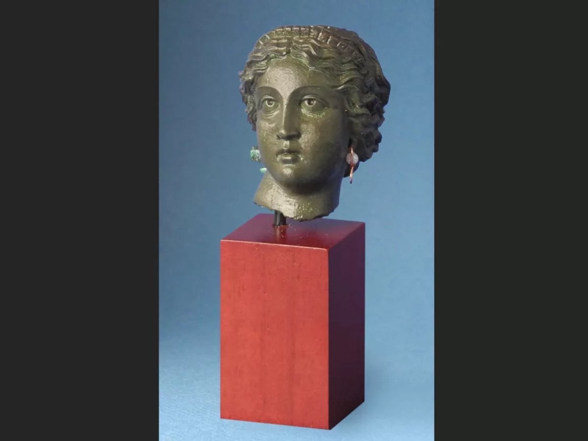 Head of Venus beeld voor op tafel, 9,5 cm