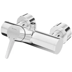 Schell Vitus Brause-Einhebelmischer 016080699 Duschanschluss oben, thermische Desinfektion, AP, für Mischwasser, verchromt