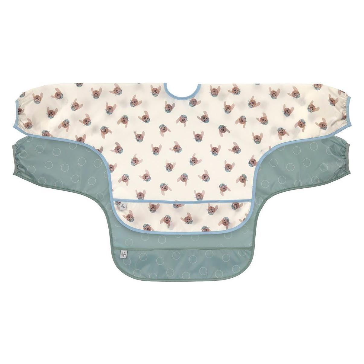 Lässig Ärmel-Lätzchen 2er Pack Long Sleeve Bib - (6 Monate) (13110335025)