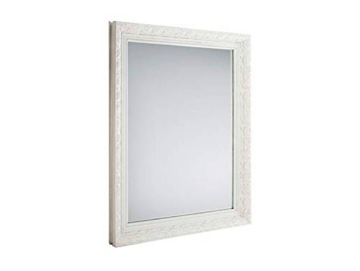 Mirrors and More Tanja 81070101 Miroir à Cadre en Bois Blanc