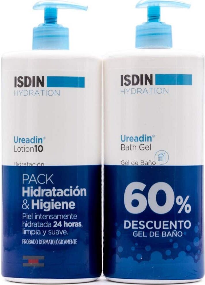 ISDIN Ureadin Loción 750 ml y Gel Baño 750 ml Kit