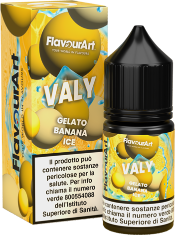 Flavourart Valy Aroma Mini Shot 10ml Gelato Banana Ghiaccio