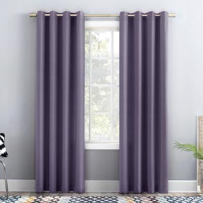 Sun Porch & Den Nantahala Room Darkening Grommet Curtain Panel, Single Panel