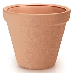 Prosperplast - CLASSIC 67L Topf - 58x58x47cm in Ziegelorange Farbe