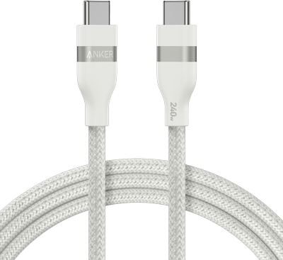 Anker USB-C to USB-C Cable (3 ft / 6 ft, 240W, Upcycled-Braided)