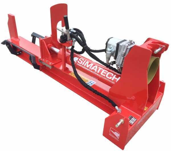 Simatech S350 - Liegender Holzspalter für Traktor - 35 T - Kolbenhub 800 mm