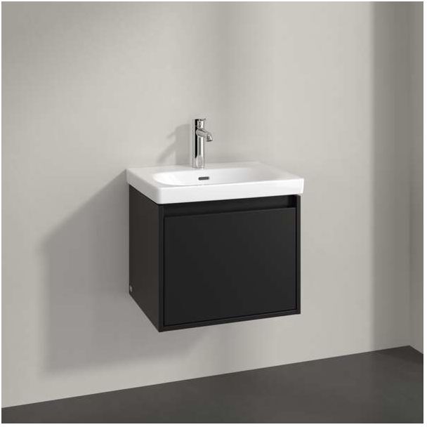 Villeroy und Boch Skyla Waschtischunterschrank C78300VL 52,2x43,6x42,4cm, Volcano Black