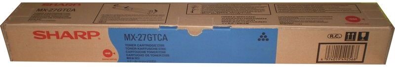 Sharp MX-27GTCA - Cyan - Toner