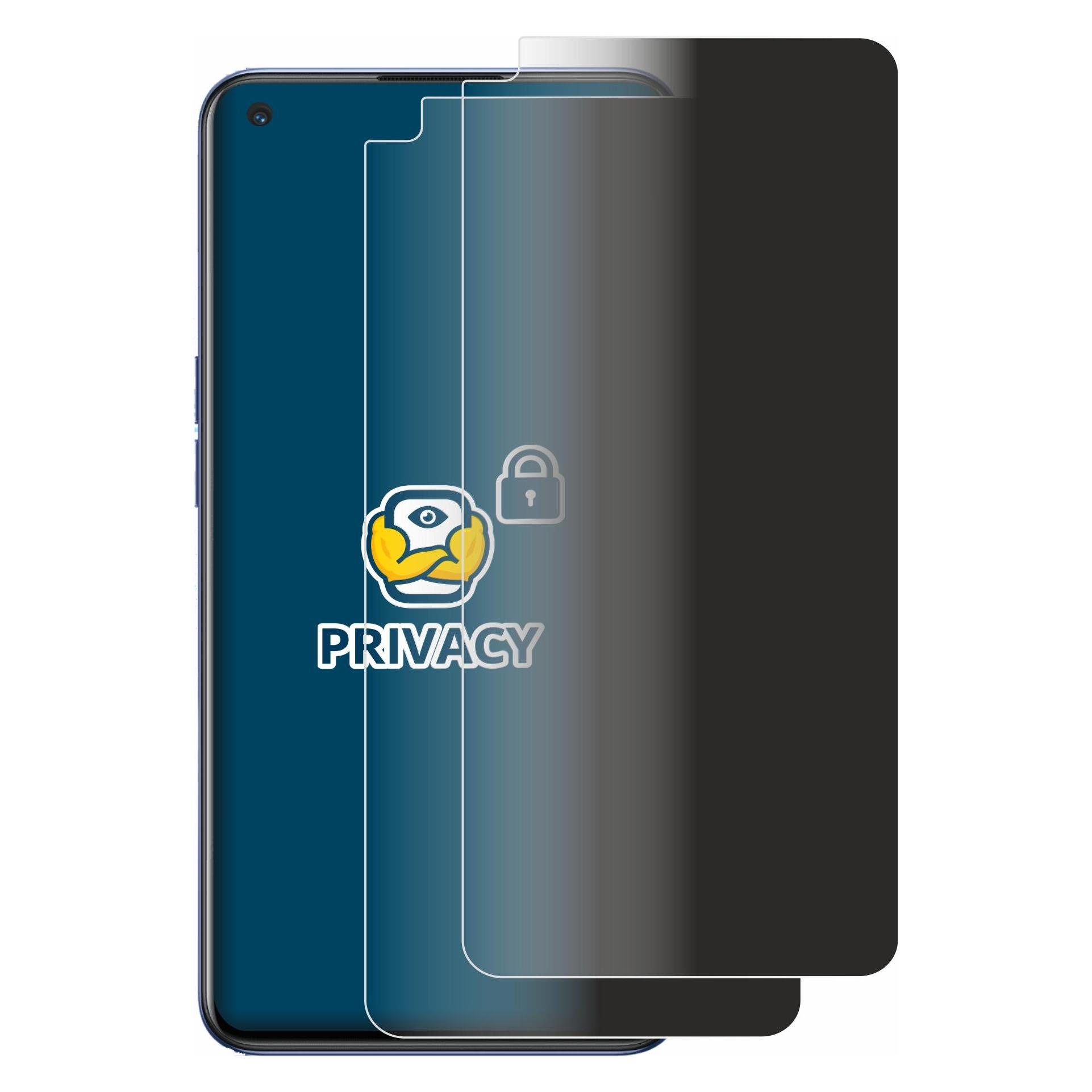 Brotect Sichtschutzfolie Anti-Spy Privacy Folie Blaulicht-Schutz (Oppo Find X5 Lite) (4344447)
