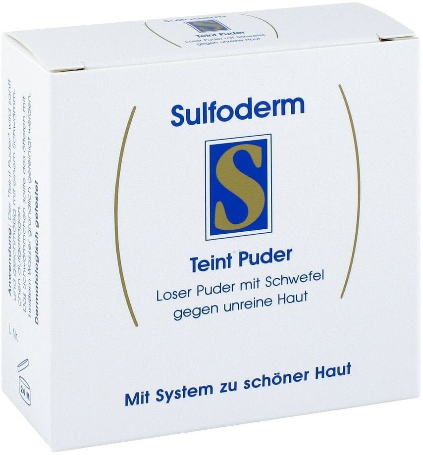 Sulfoderm S Teint Puder