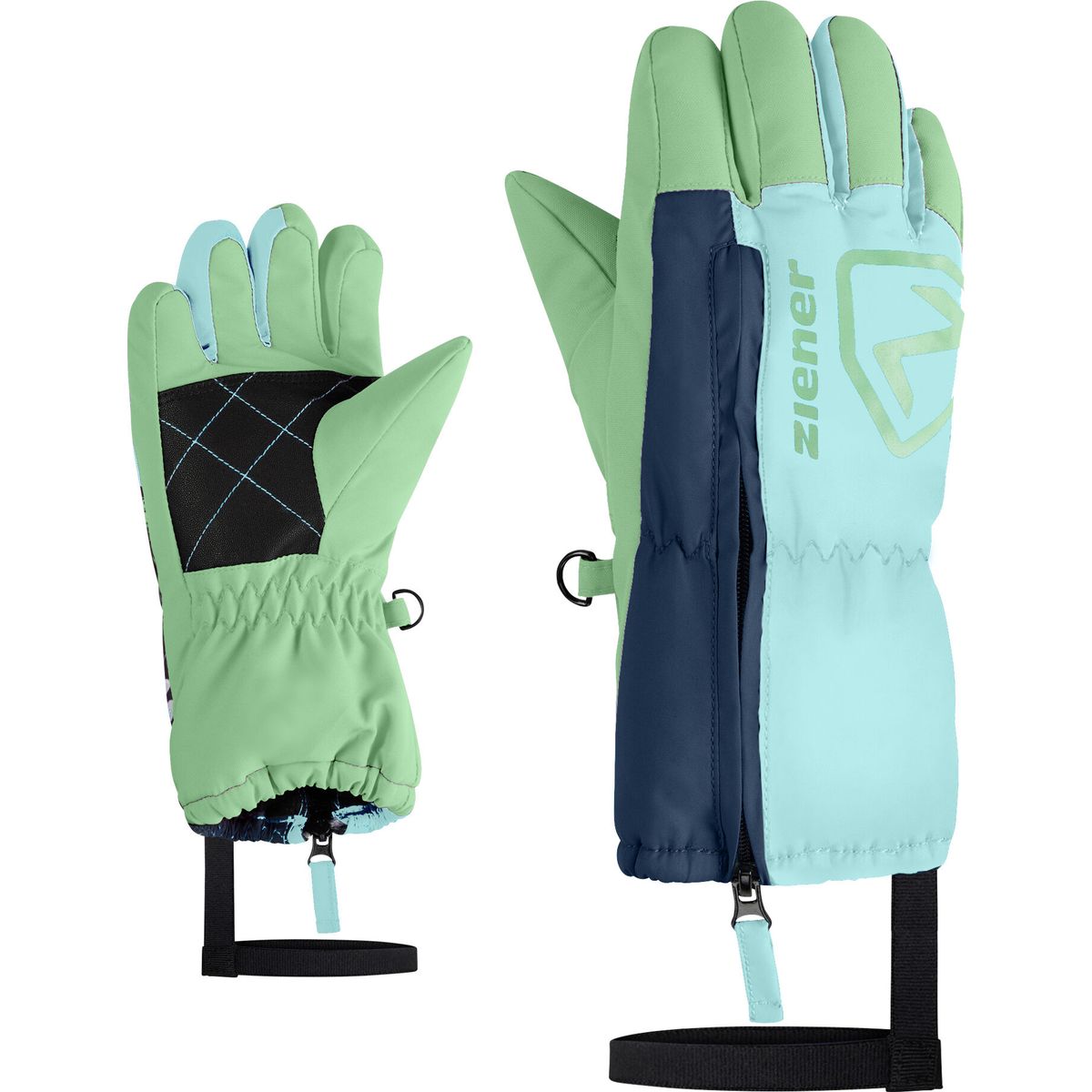 Ziener Leo-z Glove Mini radiant lagoon (371) 4 115004-371-4