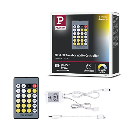 Paulmann MaxLED Controller tunable white met IR-afstandsbediening DC 24V wit