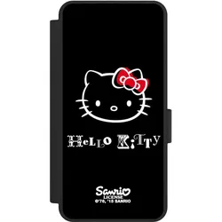 Nivocase Klapphülle für Samsung Galaxy S25 Edge Handyhülle aus Kunst Leder NIVOflip schwarz Fanartikel (Samsung Galaxy S25 Edge), Smartphone Hülle, Schwarz