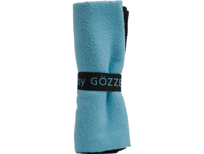 Sporthandtuch GÖZZE Sports by Gözze , blau (türkis), B:30cm L:50cm, Microfaser, Obermaterial: 90% Polyester, 10% Polyamid, Handtücher, Sporthandtuch, im Set, schnell trocknend, Mikrofaser, für Sport, Reisen & Camping