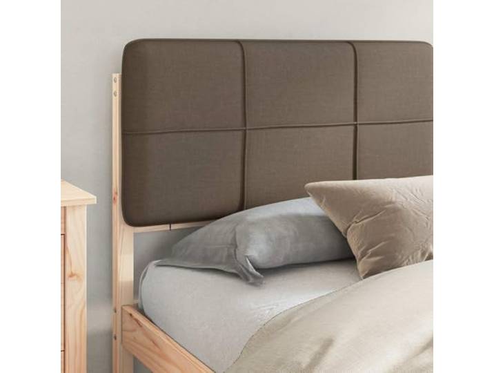 KTHLBRH Bett Maulwurf 180 x 200 cm Kiefer massiv mit Kopfteil Lattenrost, gepolsterter Schaumstoff, waschbarer Bezug, kein Boxspring, einfache Montage
