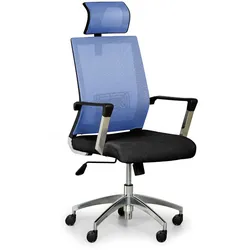 Bürostuhl ELITE NET, blau/schwarz