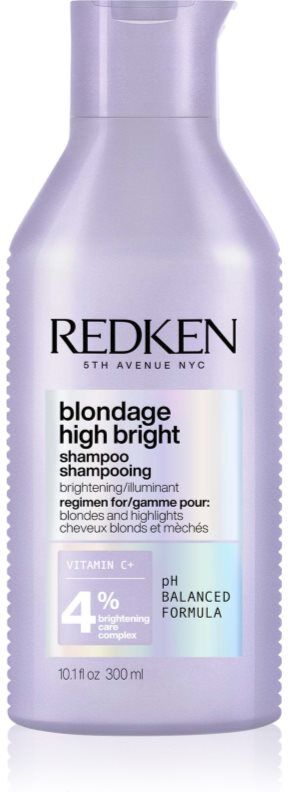 Redken Blondage High Bright aufhellendes Shampoo für blonde Haare 300 ml