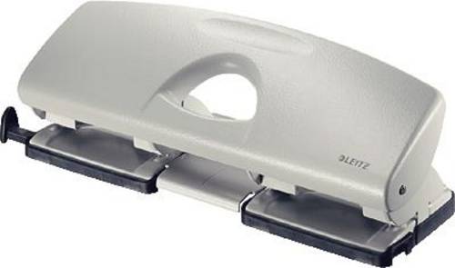 Leitz Mehrfachlocher 5022-00-85 max. Anzahl der Blätter:16 Bl. (80 g/m²) Anzahl der Stanzsegmente:4 Grau 1 St.