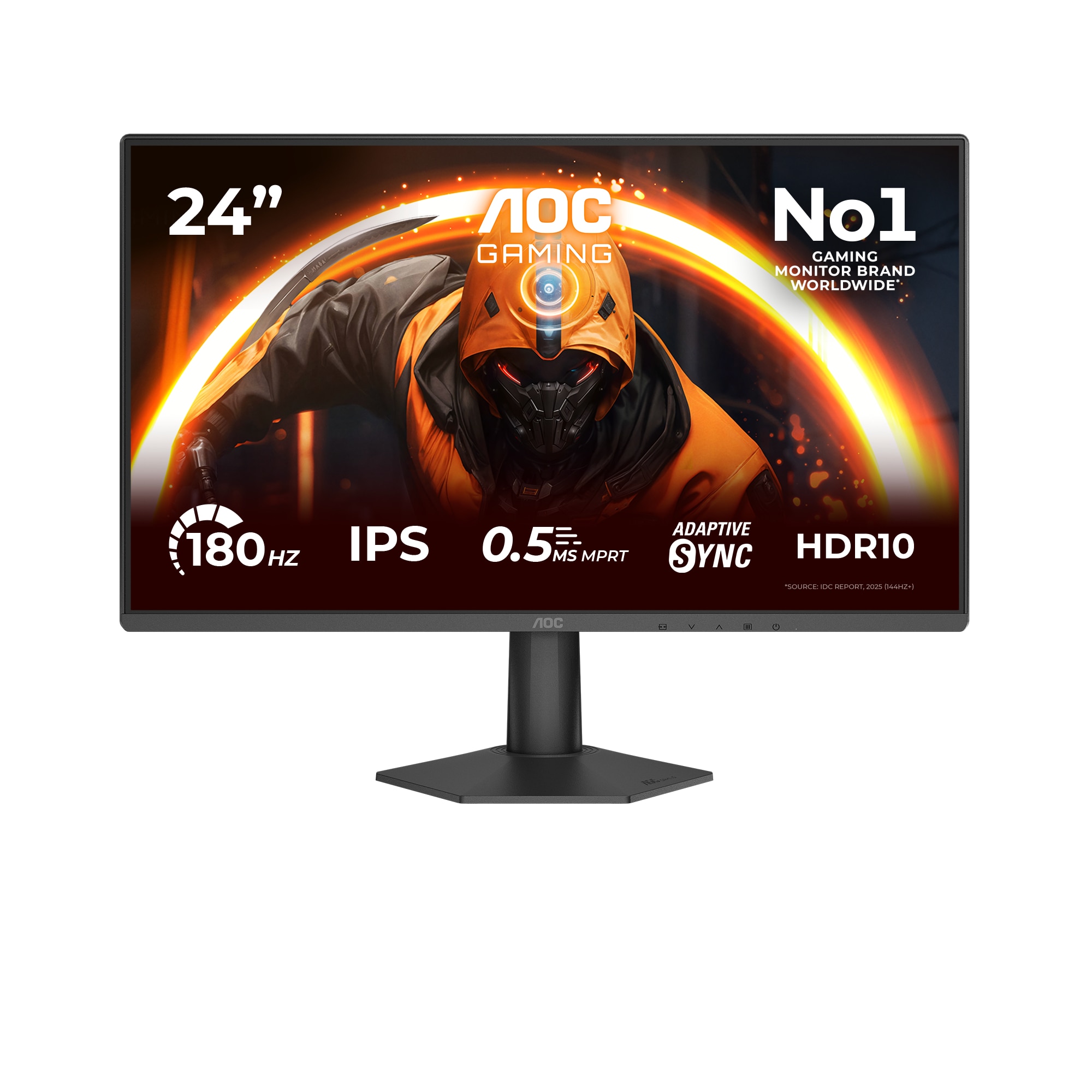 AOC Gaming 24G50F 23.8 Zoll FullHD IPS 180Hz Monitor