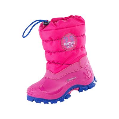 Wanderschuh SPIRALE "Eric Kinderstiefel gefüttert", Kinder, Gr. 35, lila (fuchsia), Obermaterial: 100% Polyurethan PU., Schuhe Wanderschuh