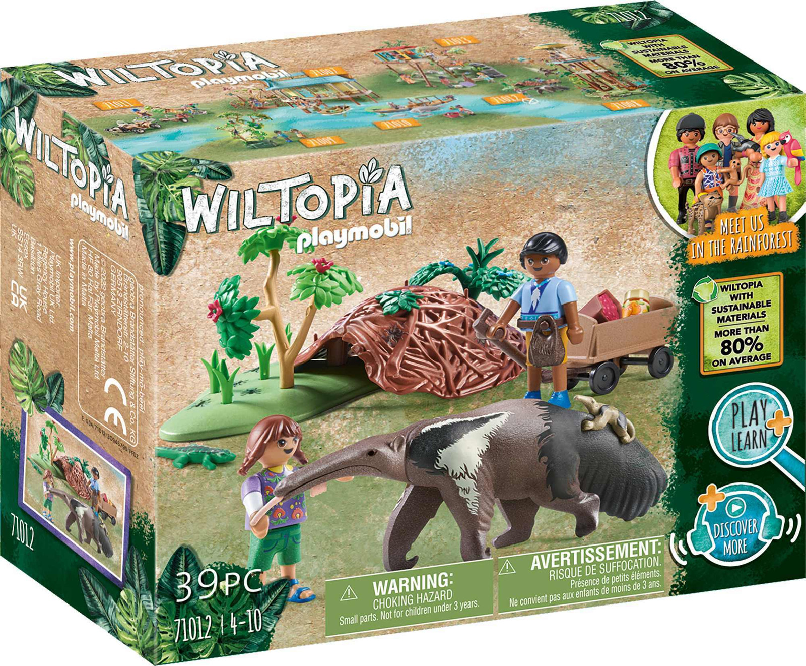 Playmobil Wiltopia Miereneters 71012 - 39 stuks