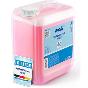 Wolk Seife Seifencreme Rose, DT2709, Flüssigseife, Kanister, 10 Liter