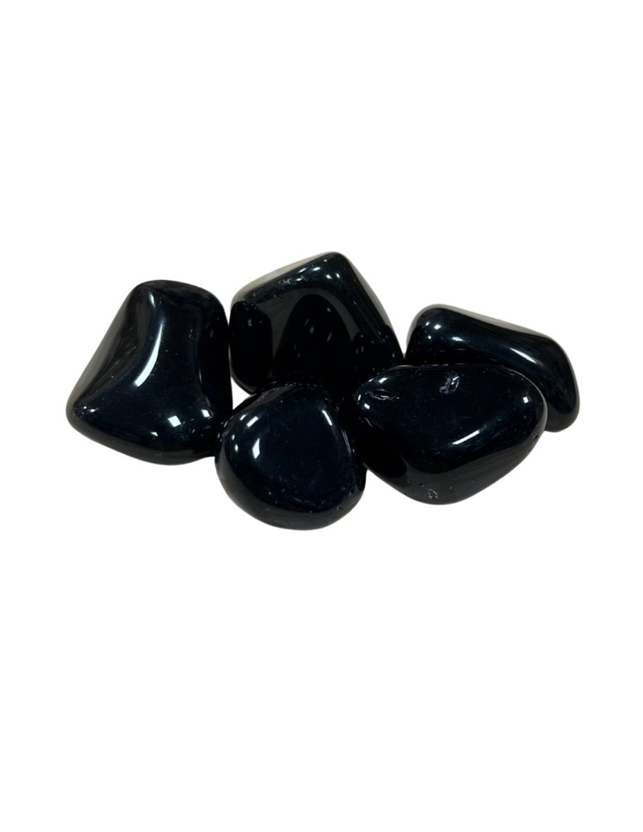 Obsidiaan regenboog trommelstenen 500 g