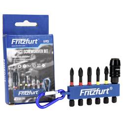 FRITZFURT 6100-3107 Bit-Set 6teilig PH, PZ Torsionszone