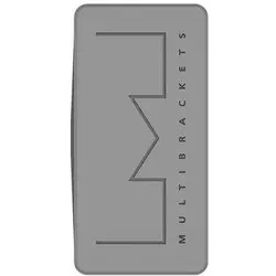 Multibrackets M Universal Wallmount Medium - Befestigungskit (Wandmontage) (Wand, 80 kg, 40" - 75"), TV Wandhalterung, Schwarz