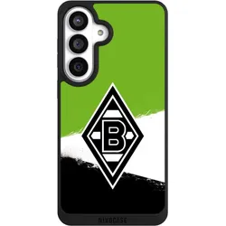 Nivocase Handyhülle für Samsung Galaxy S26+ Hülle NIVOpure Case Schwarz Borussia Mönchengladbach (Samsung Galaxy S26+), Smartphone Hülle, Schwarz
