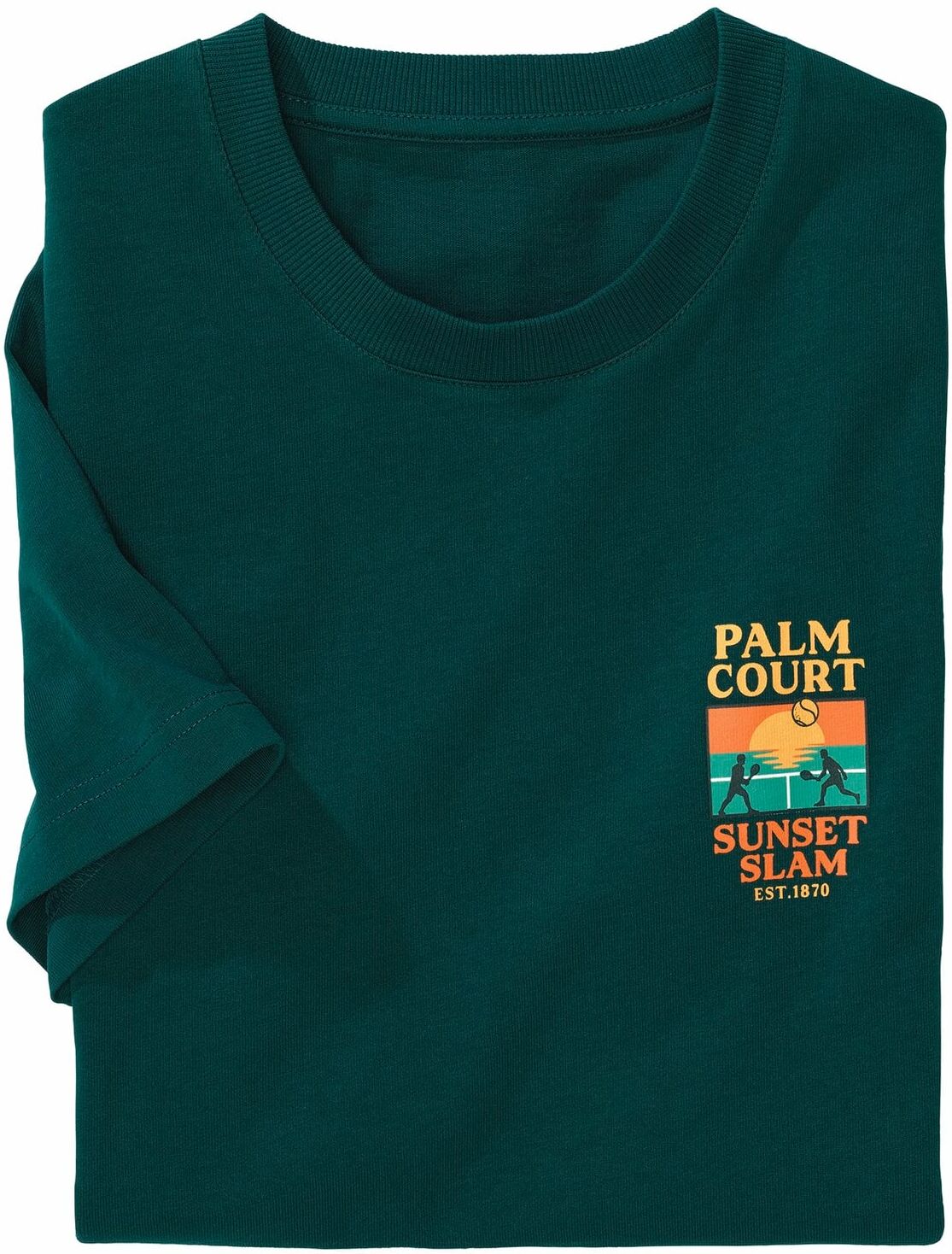 Mey & Edlich T-Shirt Sunset Slam Grün L