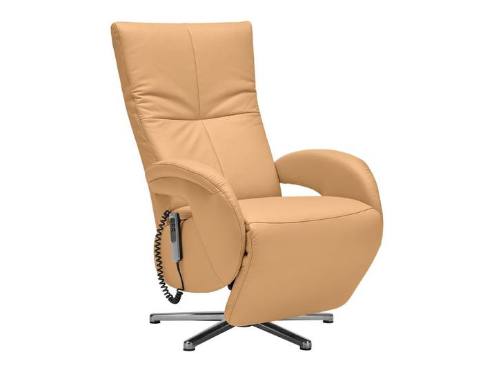 Relaxsessel Leder Cappuccino