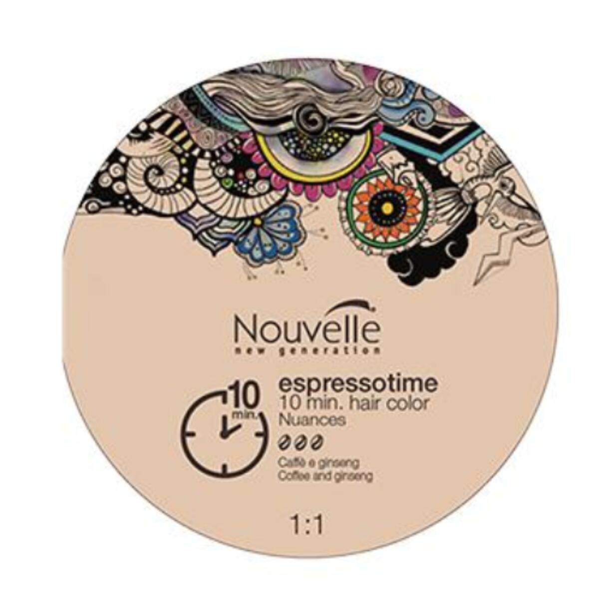 H.S.A. Hair Styling Applications S.p.A. Nouvelle Farbkarte Nouvelle Espressotime