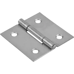 SCHARNIER KIPP FORM:A 40X40, EDELSTAHL