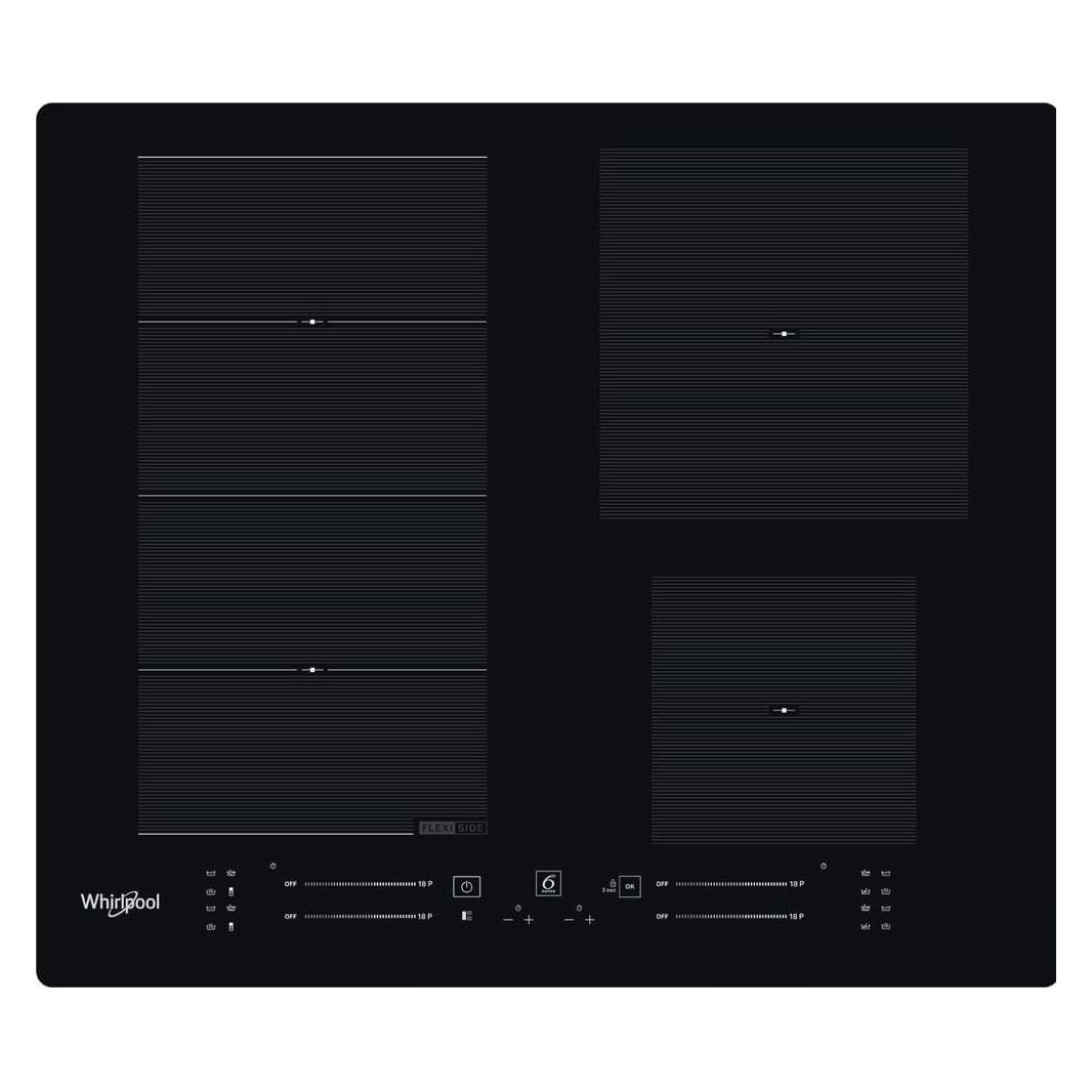 Whirlpool WF S0160 NE Black Built-in Zone induction hob 4 zone(s) (59 cm, Elektrokochfeld) (WF S0160 NE)