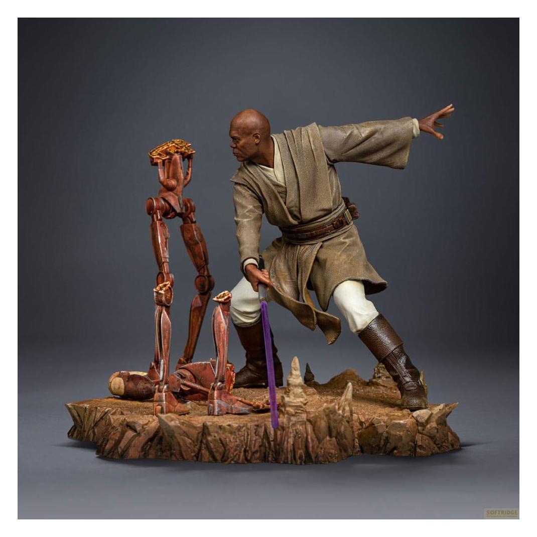 Iron Studios Star Wars Art Scale Statue 1/10 Mace Windu 18 cm (IS95942)