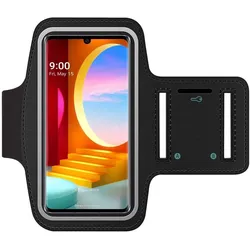 SmartFitness LG Velvet Handy Sport Armband, Smartphone Sportarmband, Schwarz