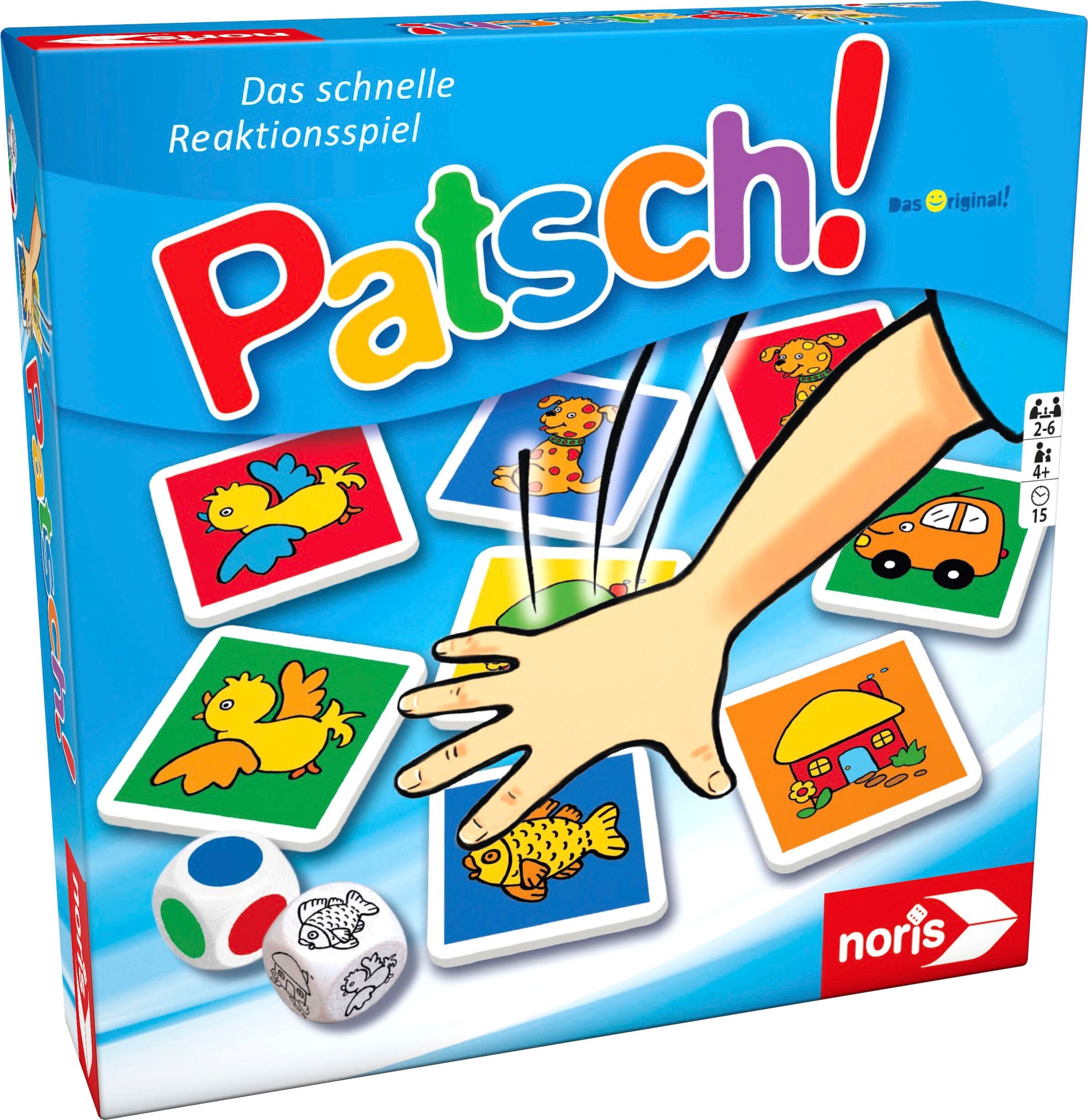 Spiel NORIS "Patsch", bunt, Spiele, Kinder, Spiel