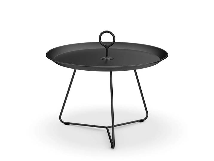 HOUE - EYELET Beistelltisch, Ø 57,5 cm, schwarz